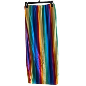 3 for $20 Rainbow tube top dress 1x 🌈